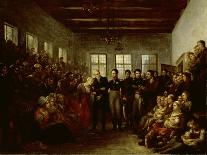 Solemn Inauguration of University of Ghent by the Prince of Orange in the Throne Room-Mattheus Ignatius van Bree-Laminated Art Print