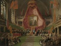 Inauguration of University of Ghent by the Prince of Orange, 1817-Mattheus Ignatius van Bree-Giclee Print