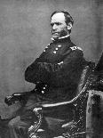 Father Thomas H. Mooney Leading Sunday Mass, 69th New York Infantry Regiment, 1861-Mathew Brady-Giclee Print