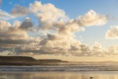Cloud Reflections at Constantine Bay at Sunset, Cornwall, England, United Kingdom, Europe-Matthew-Photographic Print