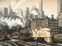 City View of Manhattan-Matthew Daniels-Art Print