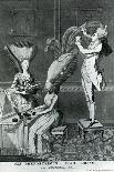 The Preposterous Head Dress, or the Featherd Lady, 1776-Matthew Darly-Mounted Giclee Print