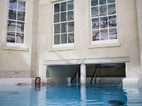 Cross Bath, Thermae Bath Spa, Bath, Avon, England, United Kingdom-Matthew Davison-Framed Stretched Canvas