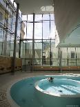 Cross Bath, Thermae Bath Spa, Bath, Avon, England, United Kingdom-Matthew Davison-Framed Stretched Canvas