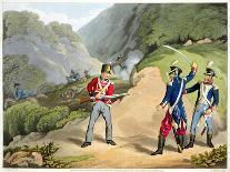 'A British soldier Taking Two French Officers at the Battle of the Pyrenees', 1813 (1816)-Matthew Dubourg-Giclee Print