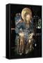 Matthew Evangelist, Polychrome Wood Statue, Tarragona Cathedral-null-Framed Stretched Canvas