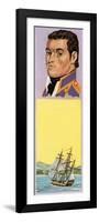 Matthew Flinders, Explorer-English School-Framed Premium Giclee Print