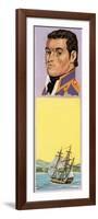 Matthew Flinders, Explorer-English School-Framed Premium Giclee Print