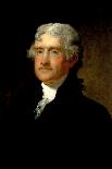 Matthew Harris Portrait of Thomas Jefferson Historical-Matthew Harris-Laminated Art Print