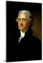 Matthew Harris Portrait of Thomas Jefferson Historical Art Print Poster-null-Mounted Poster