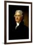 Matthew Harris Portrait of Thomas Jefferson Historical-Matthew Harris-Framed Art Print