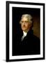 Matthew Harris Portrait of Thomas Jefferson Historical-Matthew Harris-Framed Art Print