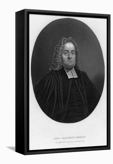 Matthew Henry (1662-171), English Biblical Commentator and Clergyman, 19th Century-Samuel Freeman-Framed Stretched Canvas