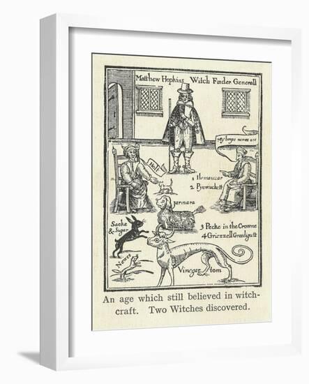 Matthew Hopkins, English Witch Hunter-Science, Industry and Business Library-Framed Photographic Print