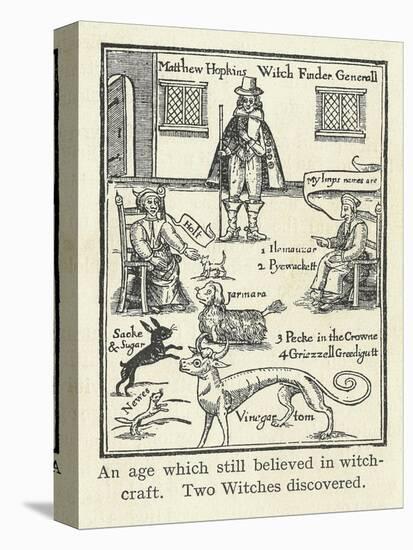 Matthew Hopkins, English Witch Hunter-Science, Industry and Business Library-Stretched Canvas