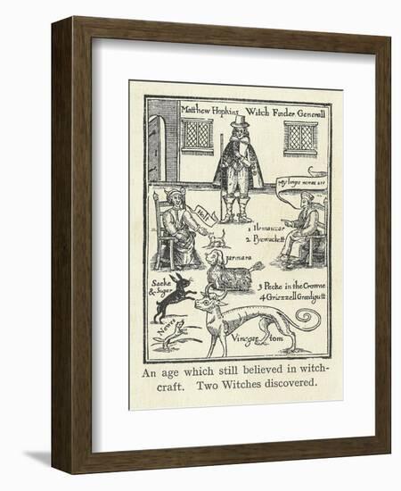 Matthew Hopkins, English Witch Hunter-Science, Industry and Business Library-Framed Photographic Print