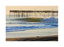 Old Dock Sunset-Matthew Lusk-Giclee Print