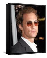 Matthew Mcconaughey-null-Framed Stretched Canvas