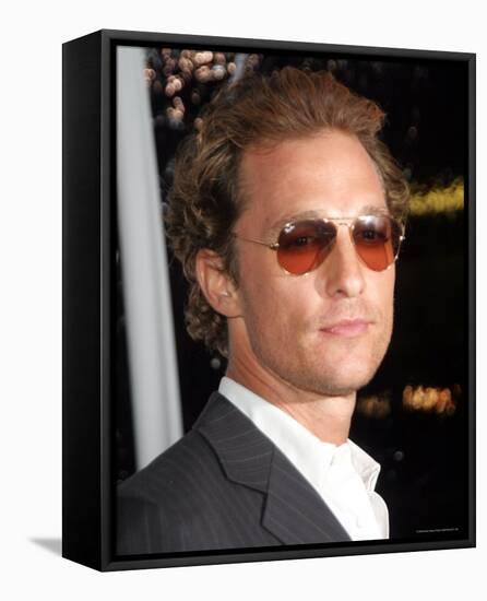 Matthew Mcconaughey-null-Framed Stretched Canvas