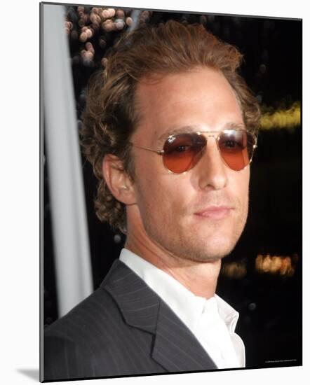 Matthew Mcconaughey-null-Mounted Photo