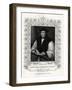 Matthew Parker, Archbishop of Canterbury, 19th Century-William Holl II-Framed Giclee Print