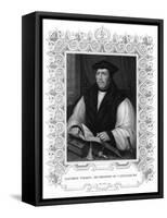 Matthew Parker, English Prelate, 19th Century-William Holl II-Framed Stretched Canvas