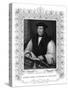 Matthew Parker, English Prelate, 19th Century-William Holl II-Stretched Canvas
