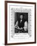 Matthew Parker, English Prelate, 19th Century-William Holl II-Framed Giclee Print