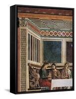 Matthew, Philip, Thomas and Sphinx, Detail from the Last Supper, 1450-Andrea Del Castagno-Framed Stretched Canvas