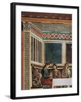 Matthew, Philip, Thomas and Sphinx, Detail from the Last Supper, 1450-Andrea Del Castagno-Framed Giclee Print