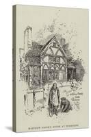 Matthew Prior's House at Wimborne-Herbert Railton-Stretched Canvas