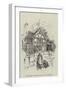 Matthew Prior's House at Wimborne-Herbert Railton-Framed Giclee Print