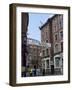 Matthew Street, Site of the Original Cavern Club Where the Beatles First Played-Ethel Davies-Framed Photographic Print