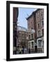 Matthew Street, Site of the Original Cavern Club Where the Beatles First Played-Ethel Davies-Framed Photographic Print