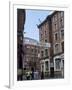 Matthew Street, Site of the Original Cavern Club Where the Beatles First Played-Ethel Davies-Framed Photographic Print