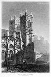 St Bride's Church, London, 1815-Matthews-Mounted Giclee Print