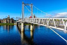Inverness Suspension Bridge Scotland UK-matthi-Framed Photographic Print