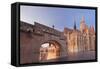 Matthias Church, Fisherman's Bastion, Buda Castle Hill, Budapest, Hungary, Europe-Markus Lange-Framed Stretched Canvas