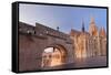 Matthias Church, Fisherman's Bastion, Buda Castle Hill, Budapest, Hungary, Europe-Markus Lange-Framed Stretched Canvas