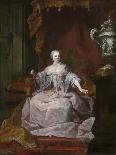 Portrait of Empress Maria Theresia of Austria (1717-178), 1750s-Matthias de Visch-Stretched Canvas