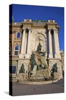 Matthias Fountain, Buda Castle, UNESCO World Heritage Site, Budapest, Hungary, Europe-Neil Farrin-Stretched Canvas