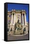 Matthias Fountain, Buda Castle, UNESCO World Heritage Site, Budapest, Hungary, Europe-Neil Farrin-Framed Stretched Canvas