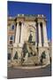 Matthias Fountain, Buda Castle, UNESCO World Heritage Site, Budapest, Hungary, Europe-Neil Farrin-Mounted Photographic Print