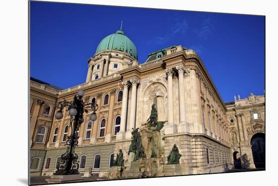 Matthias Fountain, Buda Castle, UNESCO World Heritage Site, Budapest, Hungary, Europe-Neil Farrin-Mounted Photographic Print