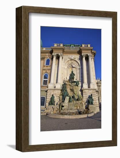 Matthias Fountain, Buda Castle, UNESCO World Heritage Site, Budapest, Hungary, Europe-Neil Farrin-Framed Photographic Print