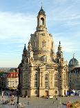 Die Frauenkirche in Dresden-Matthias Rietschel-Framed Stretched Canvas