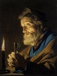 Jesus Christ, Aged Twelve, Among the Scribes-Matthias Stomer-Giclee Print