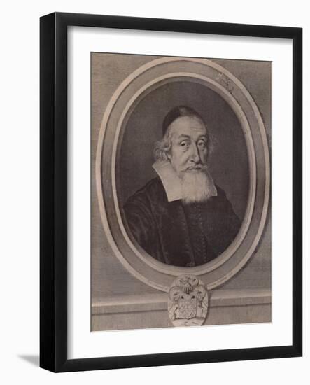 Matthieu Molé, French statesman, 17th century (1894)-Robert Nanteuil-Framed Giclee Print