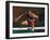 Mature Athlete Competes in Hurdles Race, Atlanta, Georgia, USA-Paul Sutton-Framed Photographic Print