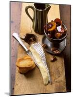 Mature Brie Cheese with Pickled Beetroot & Pecan Nuts-Jan-peter Westermann-Mounted Photographic Print